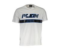 Philipp Plein Sport TIPS105 01 White Herren T-Shirt wei