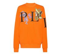 Philipp Plein - Sweatshirt Tattoo - Größe M - orange