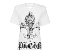 Philipp Plein - T-Shirt Chrome - Größe XL - weiß