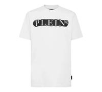 T-Shirt PHILIPP PLEIN "T-Shirt", Jungen, Gr. 4XL, 01, weiß, Obermaterial: 100% Baumwolle, Shirts T-Shirt (39364007-4XL) 01, weiß