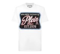 Philipp Plein - T-Shirt Rundhalsausschnitt Milan - Größe 5XL - weiß