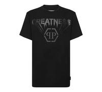 Philipp Plein - T-Shirt Rundhalsausschnitt Ss - Größe XL - schwarz