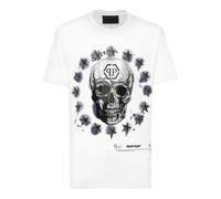 Philipp Plein - T-Shirt Skull - Größe 3XL - weiß