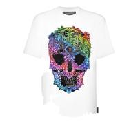 Philipp Plein - T-Shirt Skull - Größe 4XL - weiß