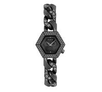 Philipp Plein The Hexagon Groumette Damenuhr Schwarz PWWBA0423 Einheitsgröße