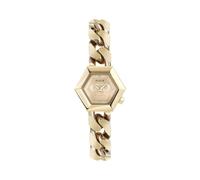 Philipp Plein The Hexagon GROUMETTE Damen-Armbanduhr Analog Quarz, Gelbgold, misura unica, Modern