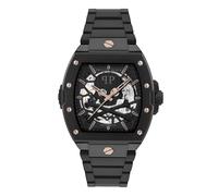 Philipp Plein Herren Uhr THE $KELETON 2.0 Automatik 44 mm Edelstahl Schwarz PWJFA0725