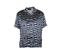 Philipp Plein Tie Dye SS Hemd Schwarz M