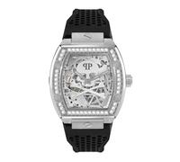 Philipp Plein Uhren - Analoge Quarzuhr The $Keleton - Gr. unisize - in Silber - für Damen
