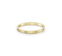 Philipp Plein Unisex Armband Armreif Edelstahl IP Gold Plein Cuff M PJ1EA31BM