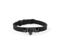 Philipp Plein Unisex Armband Leder Edelstahl IP Black PLEIN ENIGMA PJOEA02BU
