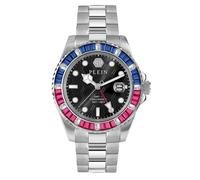 Philipp Plein Unisex Uhr Analog Quarz GMT-I CHALLENGER BAGUETTES PWPZA0124