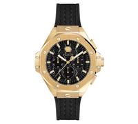 Philipp Plein Unisex Uhr Analog Quarz PLEIN CHRONO ROYAL 42 MM PWPSA0124 Silikon