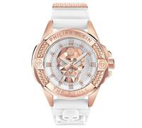 Philipp Plein Unisex Uhr Analog Quarz The $Kull PWAAA2224 Silikon