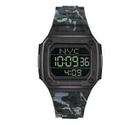 Philipp Plein Unisex Uhr Digital Quarz HYPER SHOCK schwarz PWHAA1822 Silikon