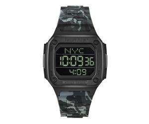 Philipp Plein Unisex Uhr Digital Quarz HYPER SHOCK schwarz PWHAA1822 Silikon