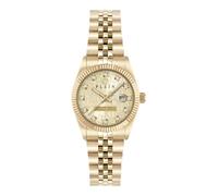 Philipp Plein Damen Uhr Analog Quarz Date Superlative PWNFA0525 Edelstahl