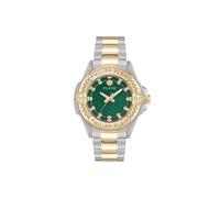 Philipp Plein Damenuhr Majesty PWOFA0625 Quarz 38 mm Bicolor Gold/Grün Einheitsgröße