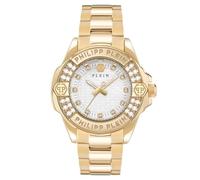 Philipp Plein Damen Uhr Analog Quarz Plein Majesty PWOFA0725 Edelstahl