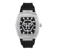 Philipp Plein Herren Armbanduhr The Hexagon Phantom PWPUA0524 Analog Quarz Schwarz Einheitsgröße