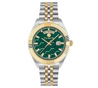 Philipp Plein Date Superlative Gent 42mm 5atm Quartz/analogical Uhr One Size Silver / Gold / Green /