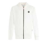 Philipp Plein - Zip Hoodie Basic - Größe XXL - weiß