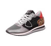 Philippe Model Da. Sneaker Leo/Schwarz für Damen, grau, Größe 37 EU