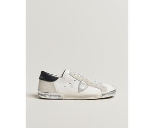 Philippe Model Prsx Low Top Leather Sneakers White/Silver Weiß 40