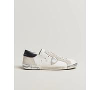 Philippe Model Prsx Low Top Leather Sneakers White/Silver Weiß 42