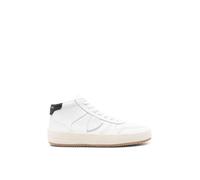 PHILIPPE MODEL Sneakers Nice Mid aus weißem Leder VNMUV003 Weiß, Weiß, 42 EU
