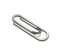 Philippi - Yap Geldscheinklammer - aus mattem, gebürstetem Edelstahl - Gentleman Style