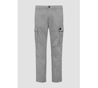 Phoenix: Cargohose mit Garment Dye und Straight Leg 34/32 grau 2163075.9500.34_32