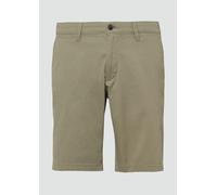 s.Oliver Phoenix: Chino-Shorts aus Baumwollstretch olivgrün 33