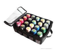 Phönix Garntasche für 20 Overlock Konen (36 x 29 x 10 cm/ schwarz)