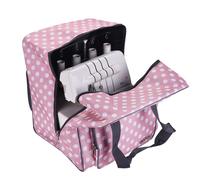 Phönix Overlocktasche Polka Dots rosa