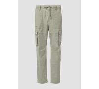 Phoenix: Strukturierte Cargo-Hose aus Baumwollmix 33/36 Grün 2169406.7853.33_36