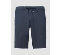Phoenix: Strukturierte Chino-Shorts mit Elastikbund 31 blau 2164495.58K7.31
