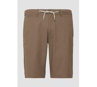 Phoenix: Strukturierte Chino-Shorts mit Elastikbund 31 braun 2164495.84G7.31