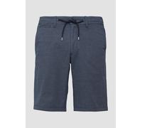 s.Oliver Phoenix: Strukturierte Chino-Shorts mit Elastikbund