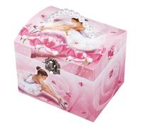 Phosphoreszierende Musik Schmuck Koffer Tänzerin Rosa - Leuchtet in der Nacht