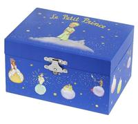 Trousselier - Schmuckkästchen mit Musik, Kleine Prinz, blau, nachtleuchtend 3457010912309