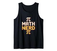 Pi Math Nerd Retro Pixel Mathe Humor Algebra Tank Top
