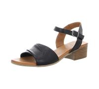 Piazza Riemchensandaletten für Damen, schwarz, Größe 40 EU