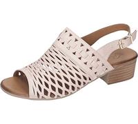 Piazza Damen 910055-42 Sandale mit Absatz, Rot, 41 EU