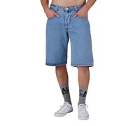 Picaldi Herren Jeansshorts Zicco 471 - Relaxed Fit, Kurze Denim Shorts im lässigen Baggy-Streetwear-Look für Sommer & Freizeit (DE/NL/SE/PL, Bundweite, 31, Regular, Regular, Nordic Blue)