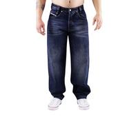 Picaldi Zicco 471 Herren Jeans | Loose Tapered Fit | Karottenschnitt Hose | Locker & Bequem geschnitten | Washed Dark Blue
