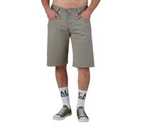 Picaldi Zicco 471 Herren Shorts Gabardine 100 Prozent Baumwolle Relaxed Fit 5 Pocket Sommer Shorts Streetwear Freizeit Hose Smart Casual (DE/NL/SE/PL, Bundweite, 34, Regular, Regular, Olive Drab)