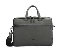 Picard Casual Aktentasche Leder 38 cm Laptopfach schwarz