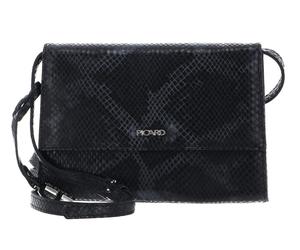 PICARD Auguri Shoulderbag With Flap Croco Black
