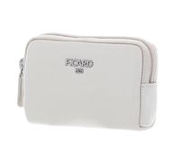 Picard Bingo Key Case Cream - Schickes Schlüsselmäppchen aus Rindsleder, Zipperverschluss, 2 Schlüsselringe, Maße 11x7x2,5 cm, 89763422I3